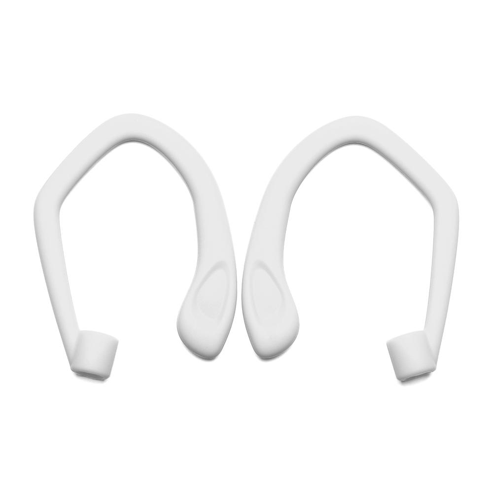 

Loss Strap Sports Protective Ear Hook Secure Fit Hooks Anti-lost Earhooks Silicone Earphone Holders For Apple AirPods 1 2 Pro білий