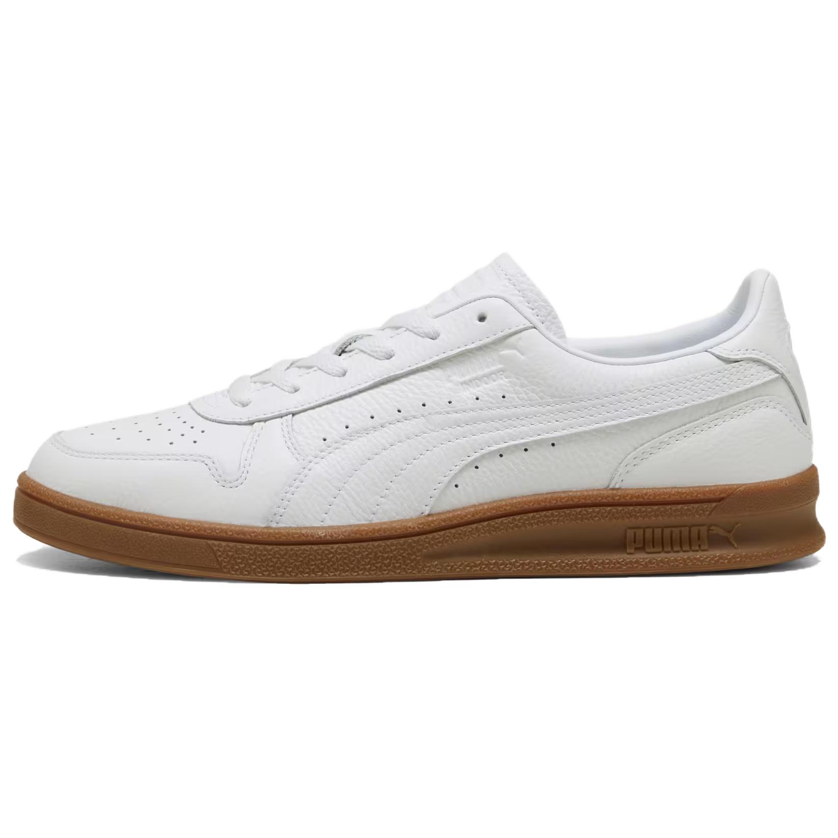 

Puma Indoor Leather Unisex White 401238-01 EU 39