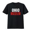 Ohio Rizzler Rizz Funny Ironic Meme Quote T Shirt Vintage Washed Homme Casual Graphic Stretched Versatile Unisex Breathable