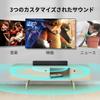 HolyCrab Bluetooth 42cm Compatible with and Home HDMI Optical and Bluetooth Includes Japanese Instruction Manual Approval PSE KY-Mini 5.3 Soundbar,