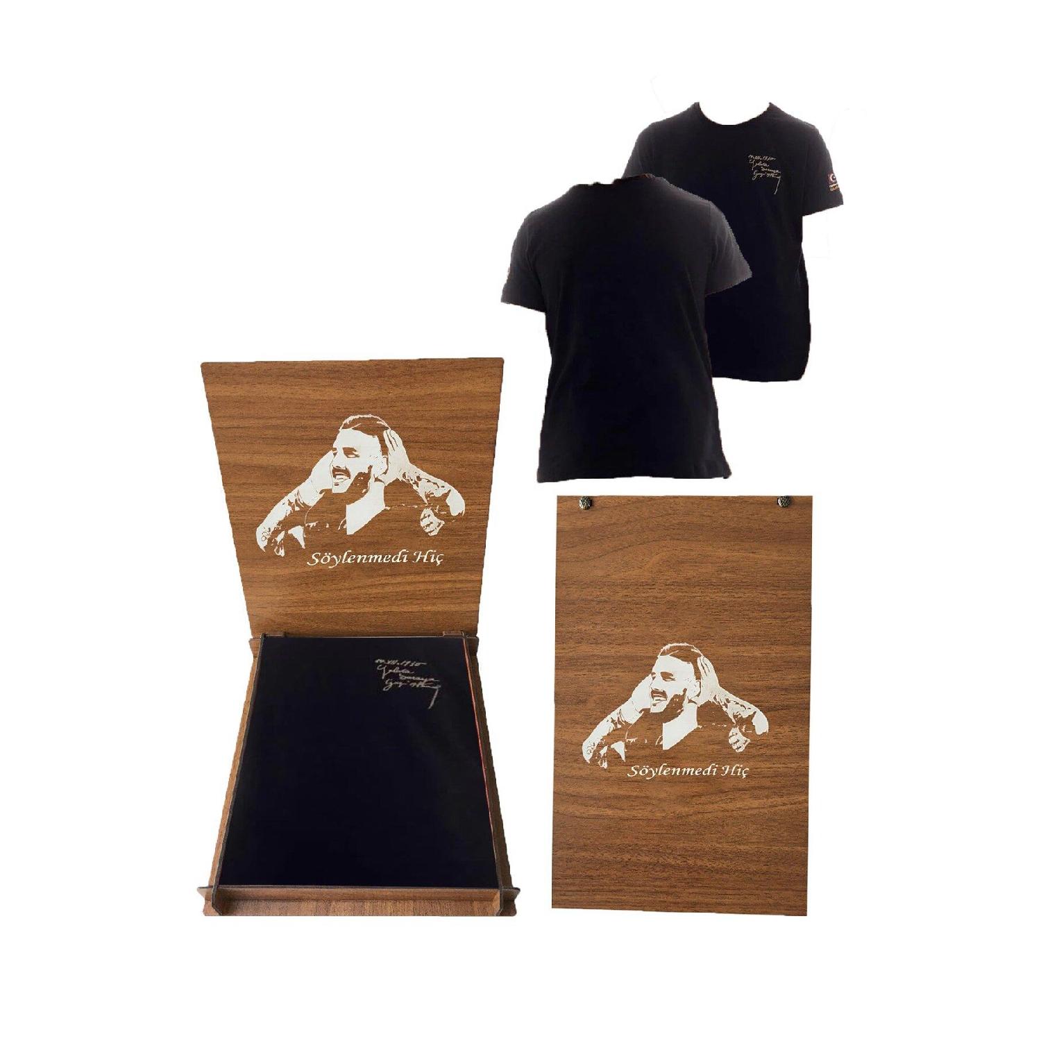 

Оригинальная черная детская футболка Icardi в честь 100-летия с деревянной коробкой