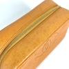 Chanel Vintage CC Clutch Bag Bag Pouch Caviar Leather Yellow Based/Orange Based