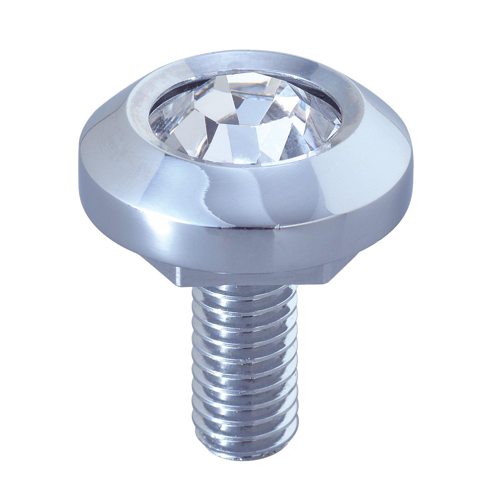 

SEIWA Crystal Number Plate Bolt for K400 Cars, White, белый