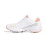 Golf Shoes ZEDGE 23 Boa Footwear Metallic Cm [Adidas Golf] Women's White/Coral Fusion/Silver 25.0