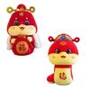 Year Of The Snake Mascot Lucky Bag Plush Toy Stuffed Doll Decoration Gift Kids