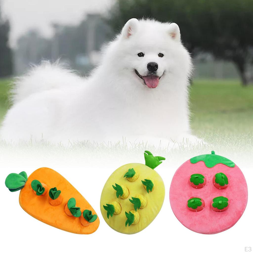 Carrot Toy, Toy Dogs Sniff Mat Farm Dog Toys Hide And Seek Carrot, for Memory Games Foraging