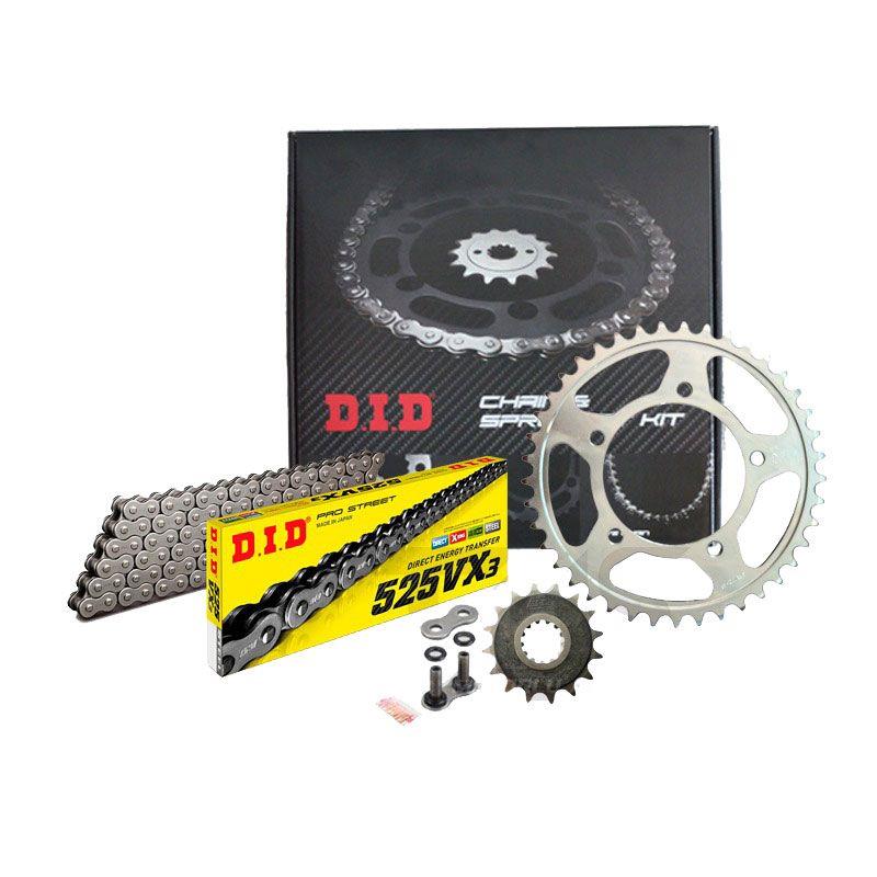 

Did-Jt 2014-2019 BMW S 1000 XR Комплект совместимых цепных звездочек стального цвета