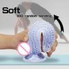 Simulated Corn-Shaped G-Spot and Anal Stimulator