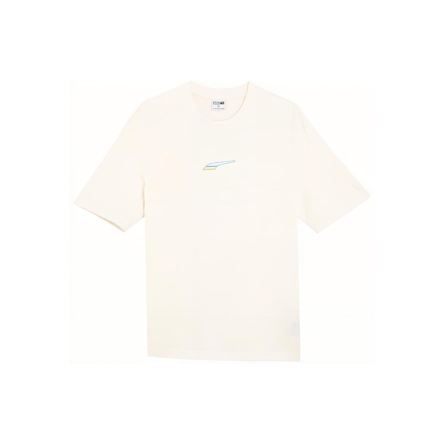 

Puma Мягкая дышащая удобная повседневная футболка с коротким рукавом Dopamine футболки унисекс белые 630112-65 L