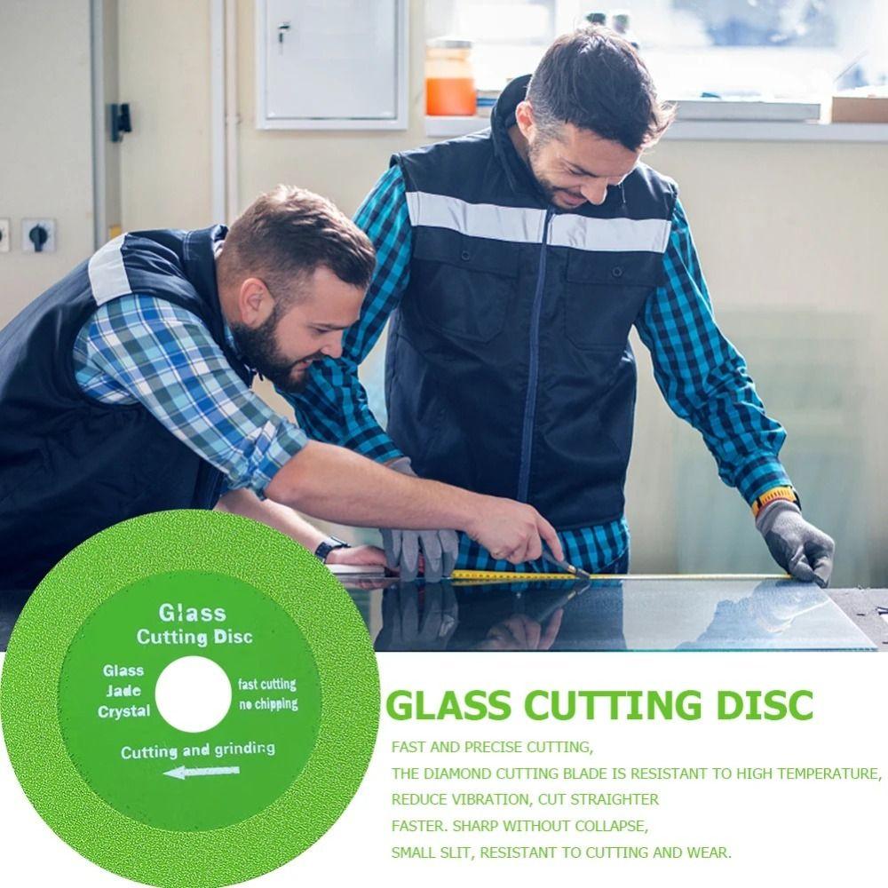 New 100X20X15mm Glass Cutting Disc 115X15X22.23mm Green Diamond Saw High Hardness Angle Grinder Ceramic Tile Jade
