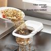 Kitchen Sink Drain Basket Sink Separation Leftovers Tea Residues Filter Basket Drain Shelf