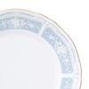 Noritake Teller 27cm x Palisanderholz 1 x 5 x Blau Feines Set, 16,5cm, Gold, 27cm, 16,5cm, Porzellan, Y6714A/1507