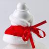 Pet Hamster Cape Red White Small Animals Christmas Outfit for Rabbit Guinea Pig Parrot African Greys Parakeet Cockatiel Cosplay Accessories