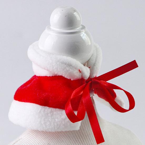 Pet Hamster Cape Red White Small Animals Christmas Outfit for Rabbit Guinea Pig Parrot African Greys Parakeet Cockatiel Cosplay Accessories