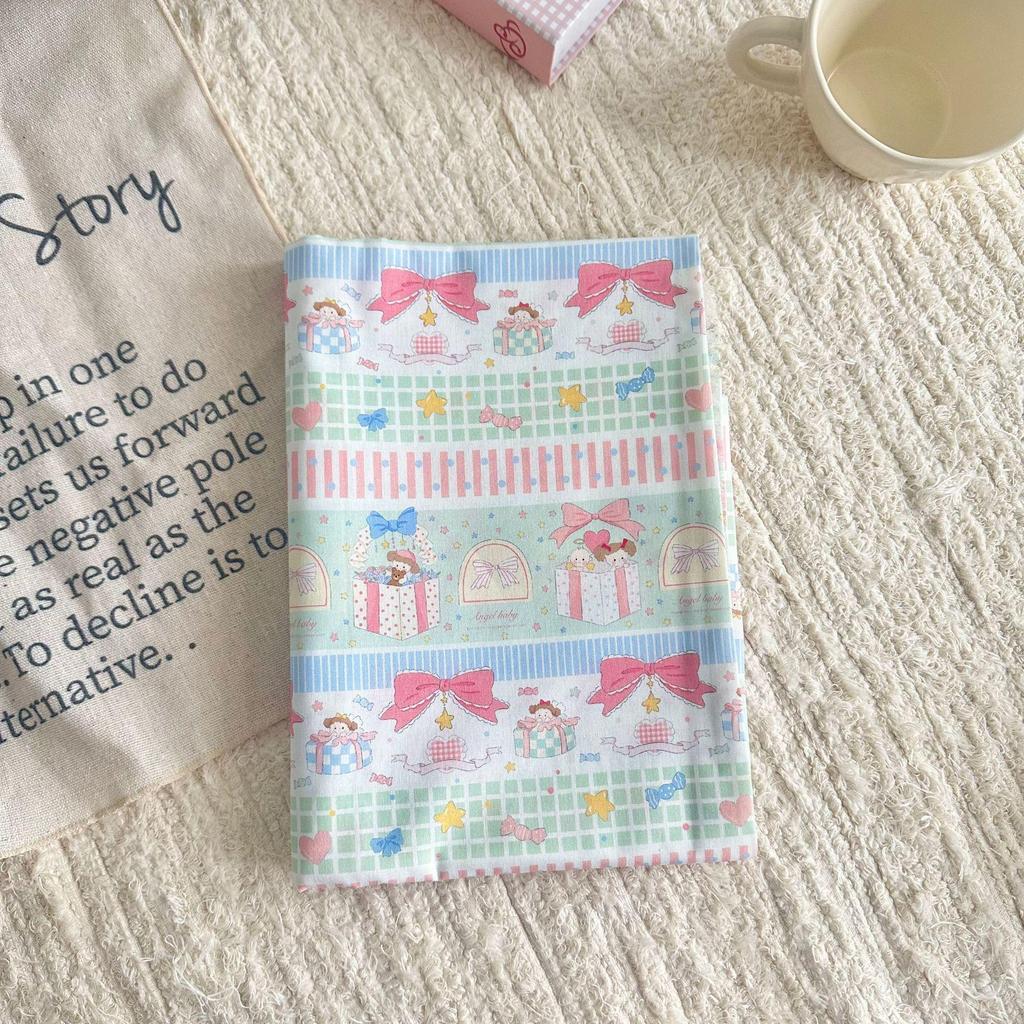 100% Хлопок Рождественский Котенок Пэчворк Ткань для Женской и Детской Домашней Одежды DIY