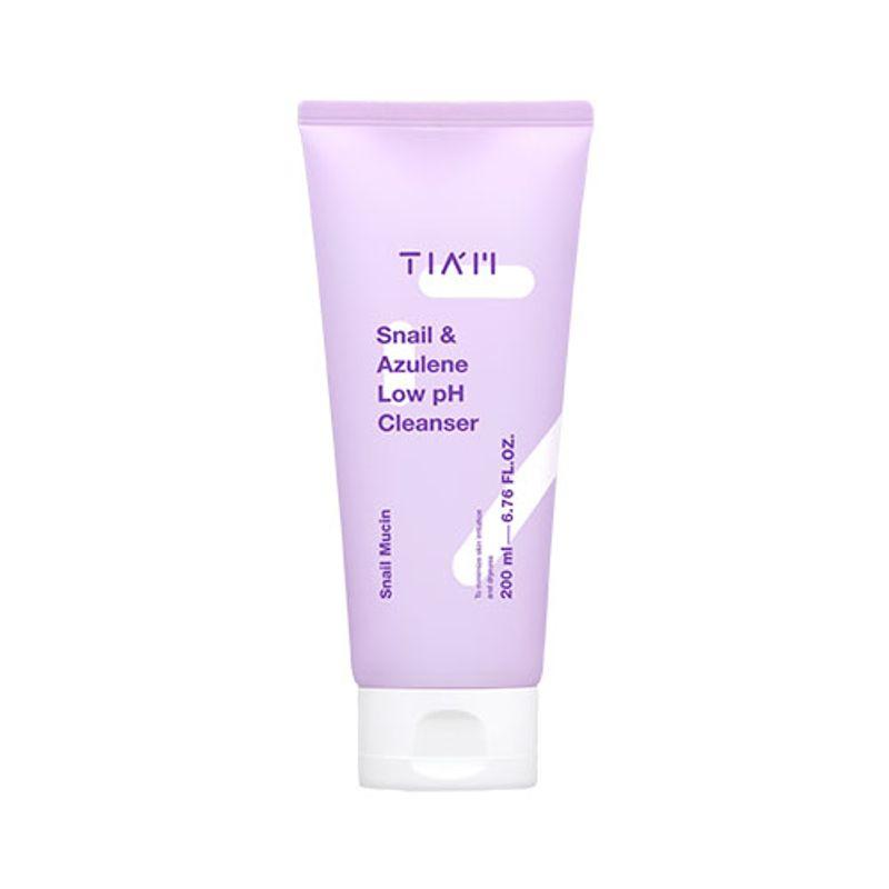 TIAM Snail & Azulene Low pH Cleanser 200ml