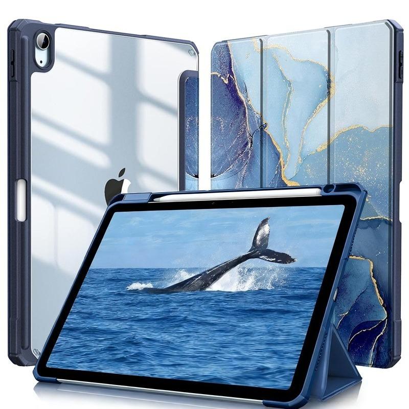 For IPad 11th 11 10th Air 4th 5th 10.9" Case with Pencil Holder IPad Air Pro 11 9.7 7th 8th 9th 10.2" Auto Wake-Sleep Smart Cove