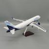 Die-cast Resin Aircraft Model 1/80 Scale 47cm 320 Airplane A320 NEO Indigo A320 Indian Airlines Light Model with Landing Gear