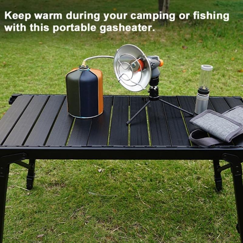 Compacts Camping Heater With Stable Tripods Base Efficient Heating For Outdoor Weather Resistant Multiple