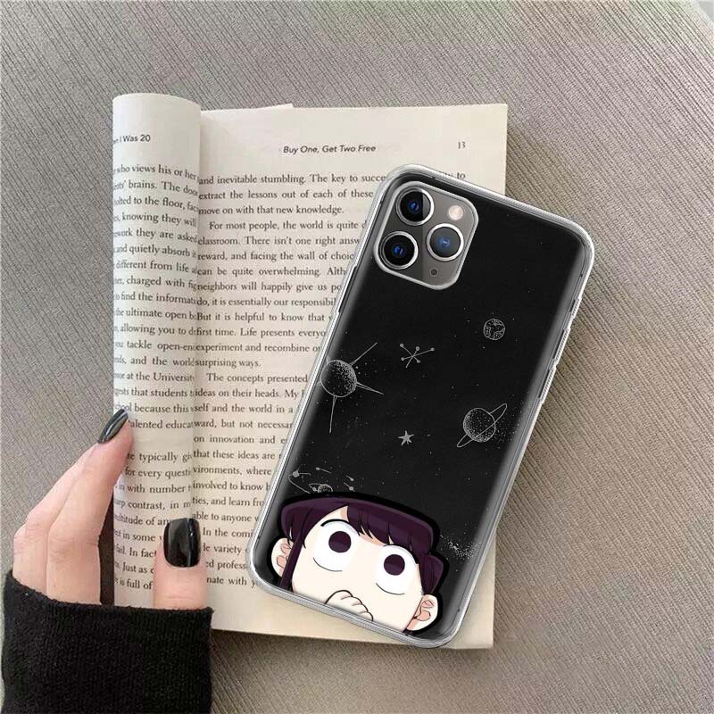 Anime Komi Shouko Cant Communicate Phone For Apple Iphone 12 13 Mini 15 Pro Max 11 Pro 14 Plus 16 Pro Max 16E Case Shell Cover