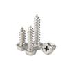 Yigu Stainless Steel Phillips Hex Head Self-Tapping Screws with Washer, Anti-Slip, Pointed Tip, M3-M6