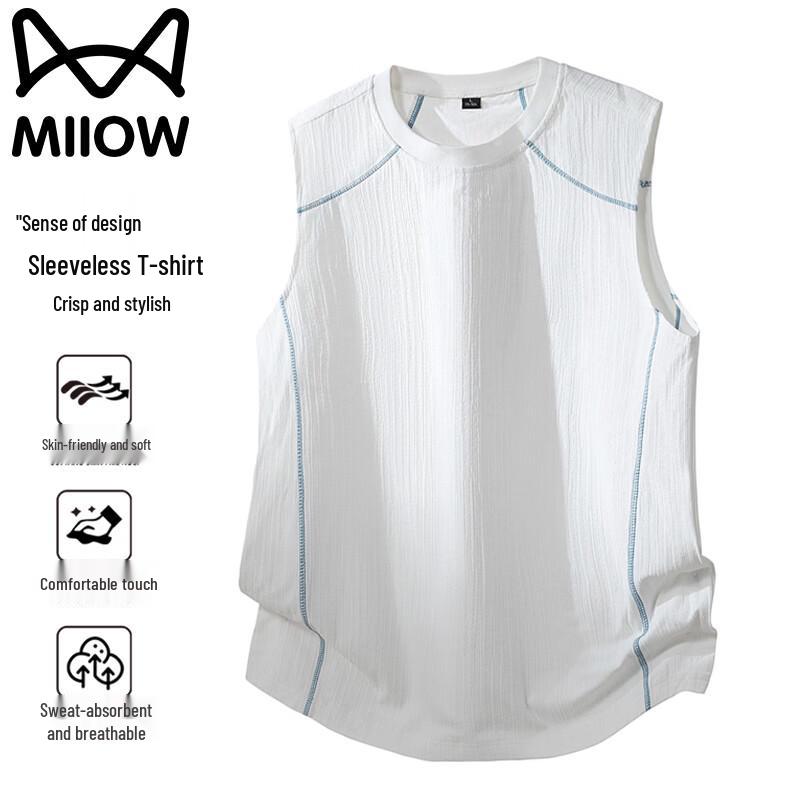 MiiOW Men s Sleeveless Tank Top M