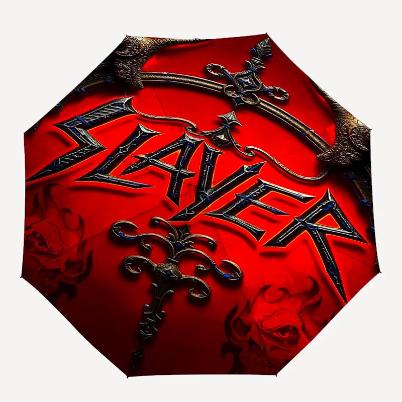 

1pc Slayer Automatic Open,Windproof, Compact Travel Umbrella, Gift for Birthday, Christmast93025