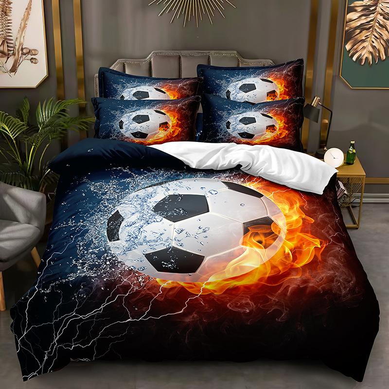 Fashion Technology Printing, 3D Digital Printing, Bedding, Duvet Covers, Pillowcases, Three-piece Sets