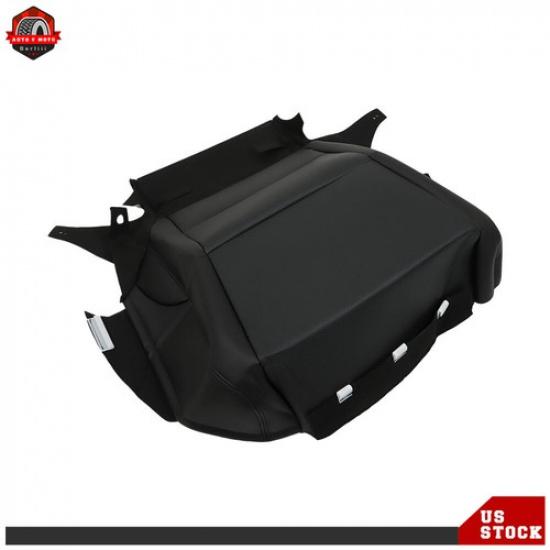 For 2013 14- 2016 2017 Honda Accord Black Leather Driver Side Bottom Seat Cover