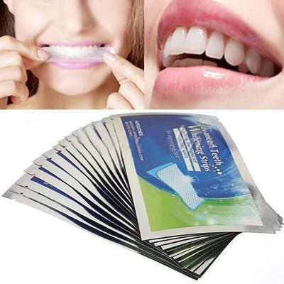 Tiras blanqueadoras de dientes 28 piezas Productos profesionales para blanquear los dientes Tiras de gel
