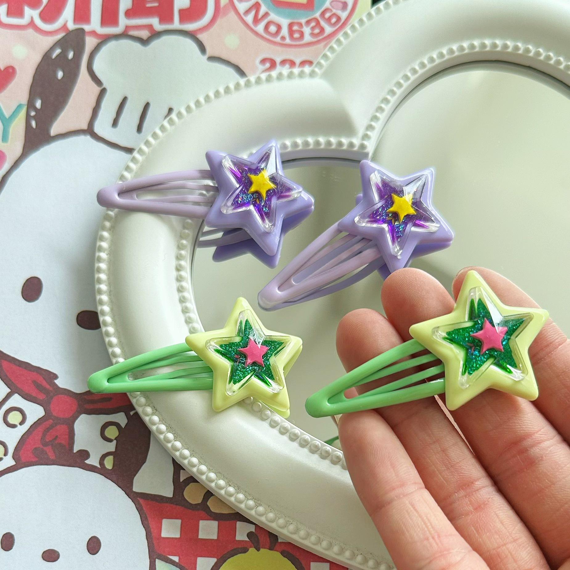 

Заколки с заколками ярких цветов XINGX BB в японском и корейском стиле, милые, мягкие, для девочек, в девчачьем стиле, с боковой клипсой