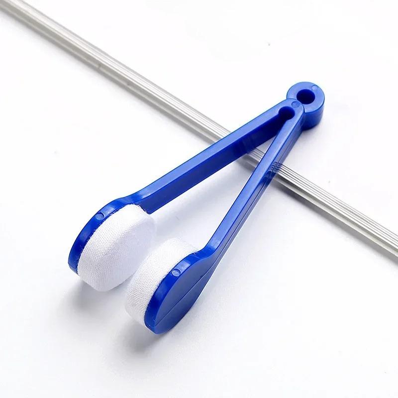 10-1pcs Portable Multifunctional Glasses Cleaning Rub Eyeglass Sunglasses Spectacles Microfiber Cleaning Brushes Wiping Tools