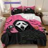 Funny Ghostface Halloween Threepiece Set Without Core 1 Duvet Cover 2 Pillowcase Without Core Christmas Birthday Gift