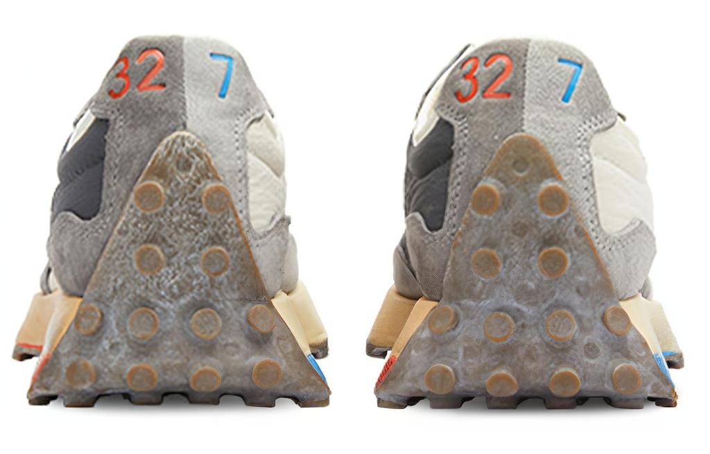 New Balance 327 White Grey Split MS327RG