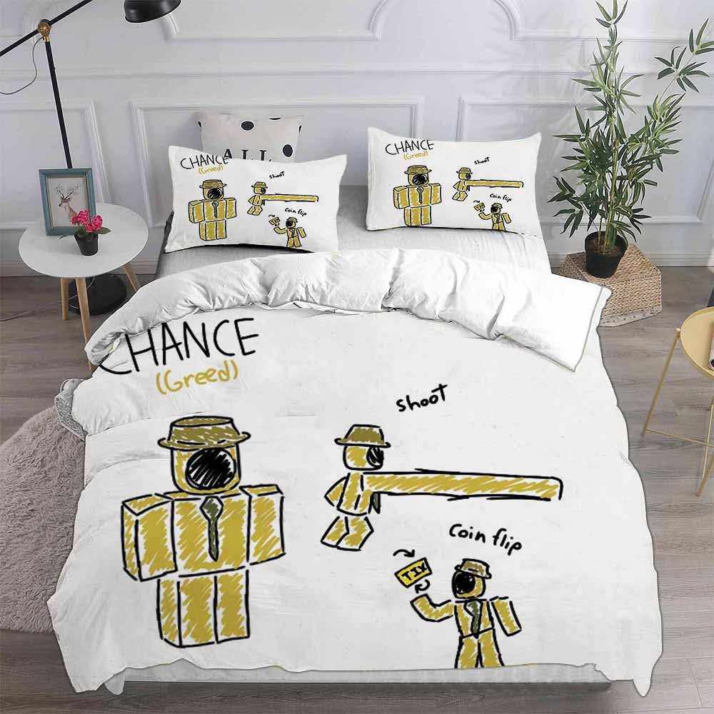 Chance Forsaken Bedding Sets Comforter Quilt Bed Cover Duvet Cover Pillow Case 2-3 Pieces Sets Kids Adult Bedroom Decoration