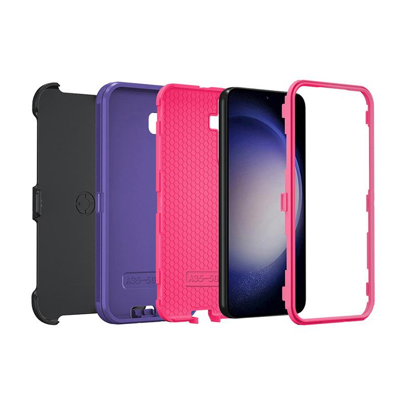 Rugged Magnetic Case for Samsung Galaxy A35 | 360° Rotatable Stand + Anti-Slip TPU+PC | Shockproof Galaxy Cover