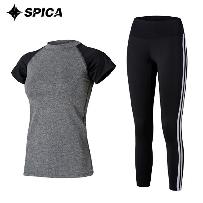 Seupika Yoga Set T-Shirt Leggings Spa502506