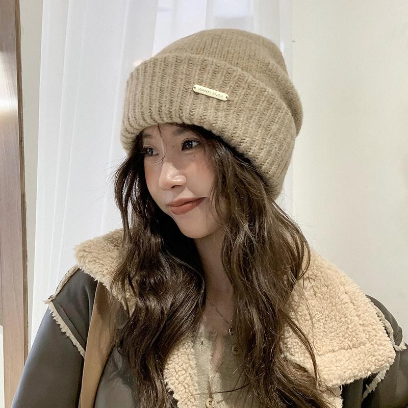 Fancy Girls Warm Outdoor Wool Women Knit Winter Beanie Hat