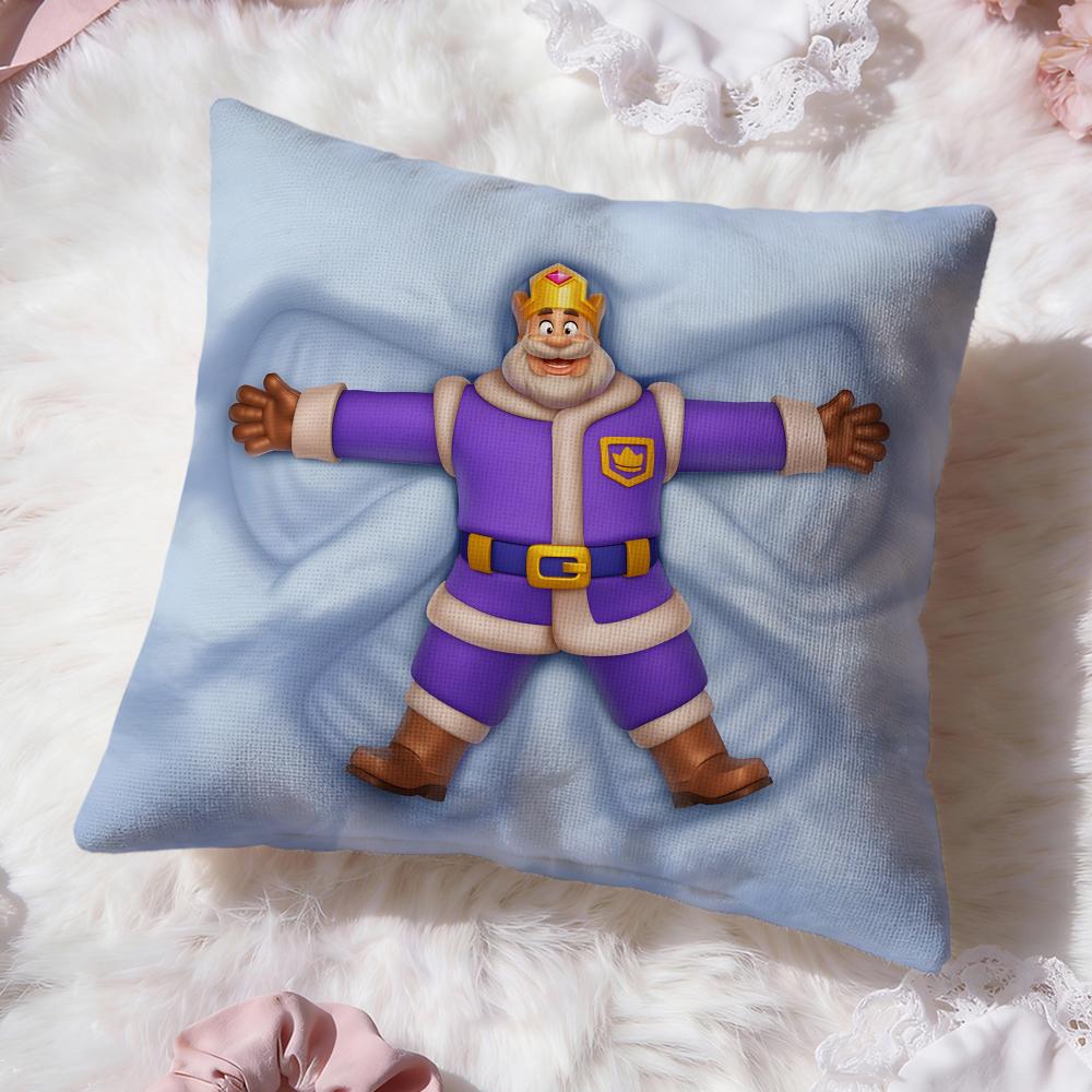Royal Match game Cushion Cover Premium Comfort Reversible Pillow Cove -Two in One Design for Any Room & Car Interior