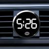 Fashionable Car LED Clock Touch-Control Dashboard Watch with LED Display Light for Fridge RV Classroom Travel Vehicle