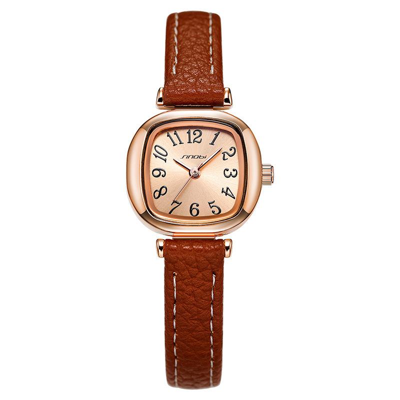 Watch Women S Waterproof Belt Small Square Watch Fashion Retro Watch Student Party Women S Guangzhou Watch Women S Watch Women S Watch