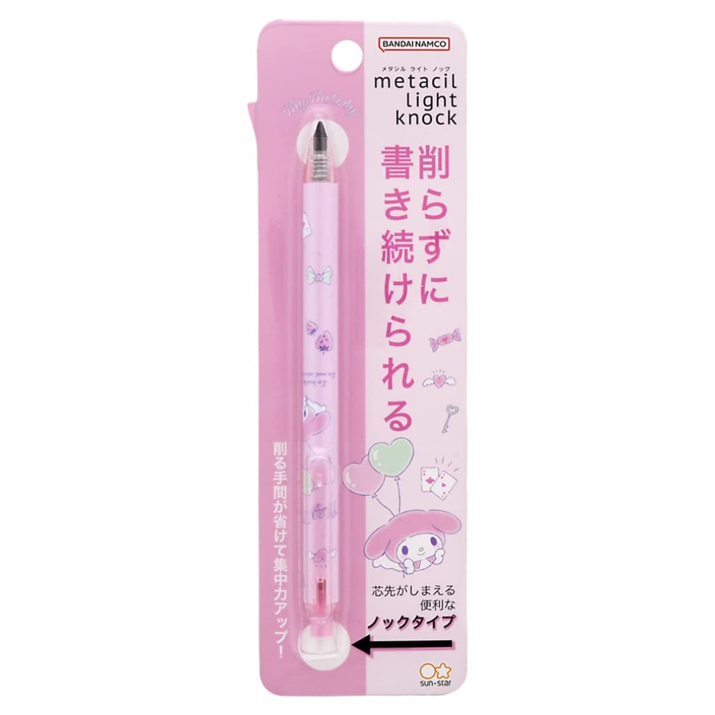 

Sunstar Stationery Sanrio Карандаш Металлический карандаш Metasil Кнопочный My Melody S4482867