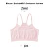 Girls' Anti-Bulge Vest Bra for Ages 7-12 - Ideal for Puberty and School