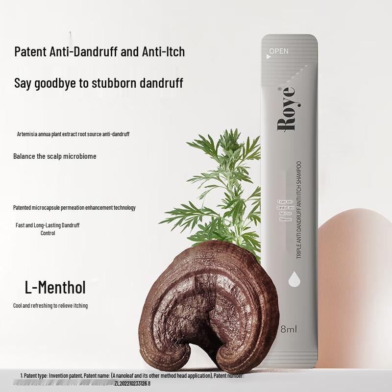 Roye Anti-Dandruff & Hair Strengthening Shampoo Trial Set