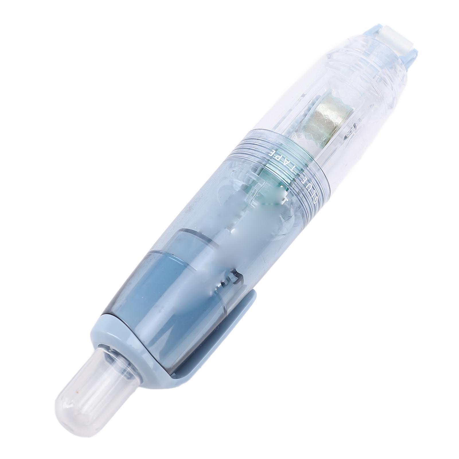 

Ролик для клейкой ленты с нажимным механизмом, диспенсер для двусторонней ленты для скрапбукинга, поделок, конвертов синий