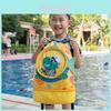 Kids Wet Dry Separation Swim Bag With Large Capacity And Cartoon Design For Bath And Travel