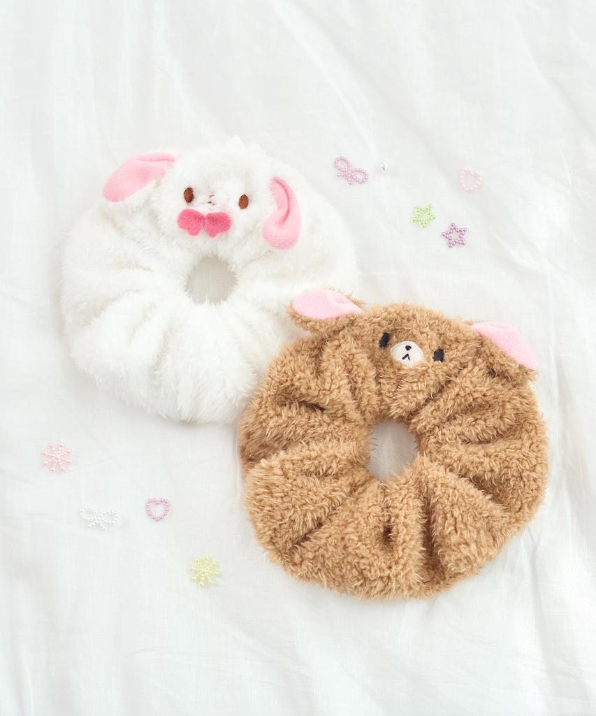 Colley Sugar Bunnies Hairband Scrunchie 2 Types (Shirousa & Kurousa)