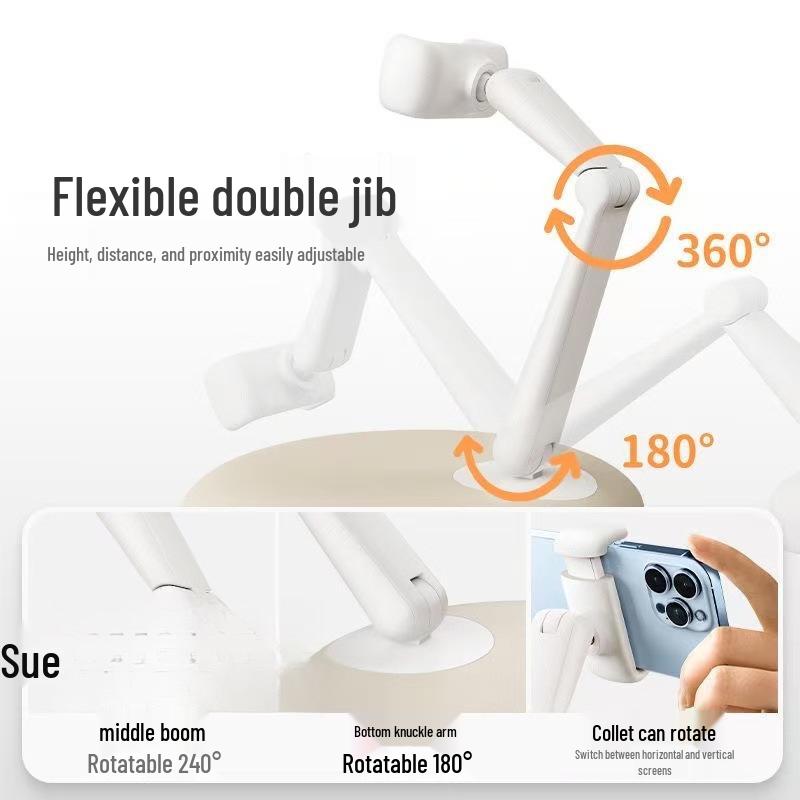 Mobile Phone Pillow Stand for Bed, Desk, Sofa, or Floor