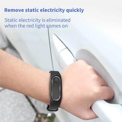Araba Ev Anti-statik Bilezik Siyah Pembe Bileklik Tam Otomatik Deşarj Kablosuz Statik Eliminasyon Yeni Dekor