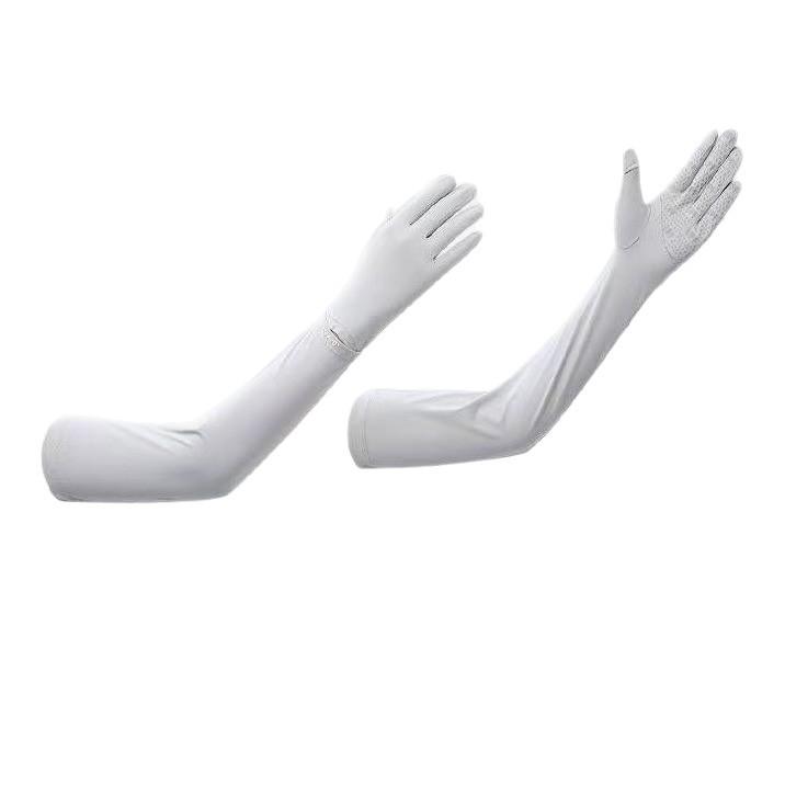Ice Silk UV Protection Sleeves for Women - Breathable, Sunshade, Driving, Cycling